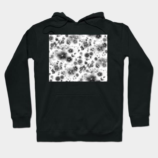 Spring blossoms black Hoodie by CarolineArts